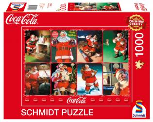 puzzle 1000 pq coca-cola święty mikołaj 110810 -