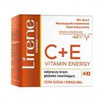 lirene vitamin energy c+e odżywczy krem głęboko nawilżaj