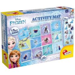 puzzle 12 kraina lodu activity mat lisciani -