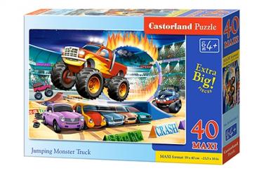 castor puzzle 40 maxi jumping monster truck 0308