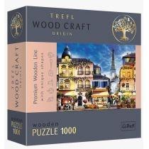 puzzle drewniane 1000 el. francuska uliczka trefl