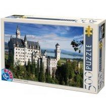 puzzle 500 el. niemcy, zamek neuschwanstein d-toys