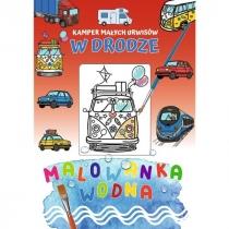 malowanka wodna a4 w drodze