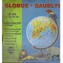 globus zoologiczny z opisem 22 cm