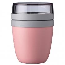 mepal lunchpot ellipse mini nordic pink 420 ml