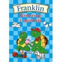 franklin koloruję i zgaduję 1