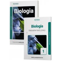 biologia 1. podręcznik i maturalne karty pracy. szkoły pon