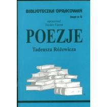 poezje tadeusza różewicza. biblioteczka opracowań. zeszyt