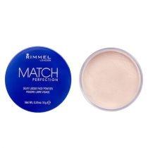 rimmel match perfection silky loose face powder puder sypki 