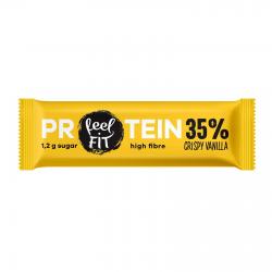 baton proteinowy 35% chrupiąca vanilla 40 g