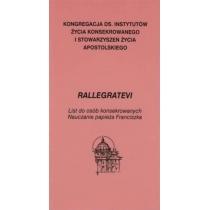 rallegratevi, list do osób konsekrowanych