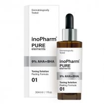 inopharm peeling do twarzy z kwasami 9% aha + bha 30 ml