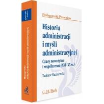 historia administracji i myśli administracyjnej. czasy nowo