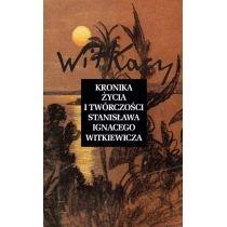 kronika życia i twórczości s. i. witkiewicza