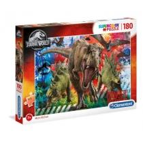 puzzle 180 el. jurassic world clementoni