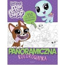 littlest pet shop. panoramiczna kolorowanka