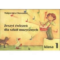 zeszyt ćwiczeń dla szkół muzycznych klasa 1