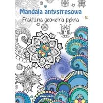 mandala antystresowa. fraktalna geometria piękna