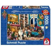 puzzle 1000 el. spotkanie w domowej bibliotece g3