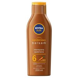 sun karotenowy balsam do opalania spf6 200ml