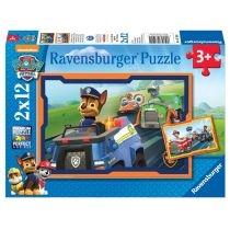 puzzle 2 x 12 el. psi patrol. w akcji ravensburger