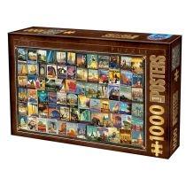 puzzle 1000 el. travel d-toys