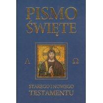 pismo święte starego i nowego testamentu. granat