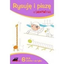 lokomotywa. rysuję i piszę lokomotywą dla 6-latków i nie