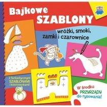 bajkowe szablony: wróżki, smoki, zamki i czarownice