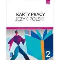 język polski. karty pracy. liceum i technikum. klasa 2. zak