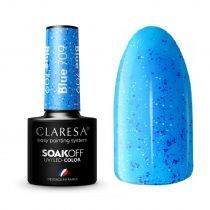 claresa soak off uv/led blue lakier hybrydowy 709 5 g