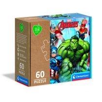 puzzle 60 el. play for future. avengers clementoni