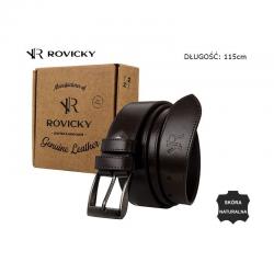 pasek męski skórzany 38mm rpm-24-115-pum brown 8nn