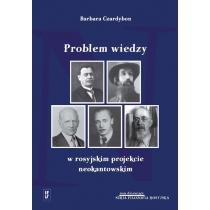 problem wiedzy w rosyjskim projekcie neokantowskim