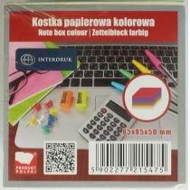 interdruk kostka papierowa kolorowa klejona 85 x 85 mm