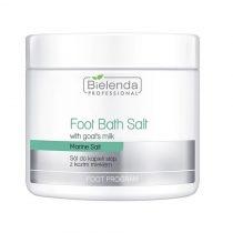 bielenda professional foot bath salt with goats's milk sól 