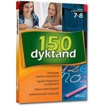 150 dyktand - szkoła podstawowa, klasy 7-8