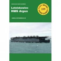 lotniskowiec hms argus. typy broni... z.235