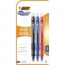 bic długopis żelowy gel-ocity original 3 kolory 3 szt.