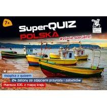 pakiet superquiz polska: książka z quizem, 24 żetony ze z