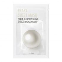 eunyul pearl sheet mask rozjaśniająco-odżywiająca masecz