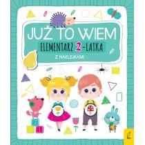 już to wiem. elementarz 2-latka z naklejkami