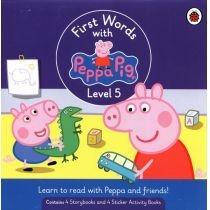 first words with peppa. level 5. box set