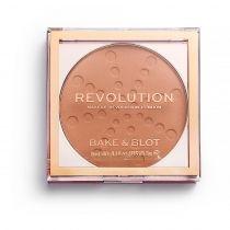 makeup revolution bake & blot matujący puder prasowany w ka