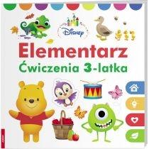 disney maluch. elementarz. ćwiczenia 3-latka