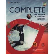 complete preliminary for schools b1. student&#039;s book wit