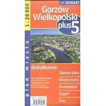 gorzów wlkp zielona góra plus 5 plan miasta