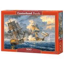 puzzle 500 el. ostrzał statku castorland