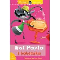 czytamy bez mamy - kot papla i babeczka