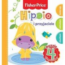 fisher price. puzzle 4 el. hipcio i przyjaciele